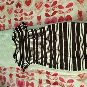 Skin tight stripped dress